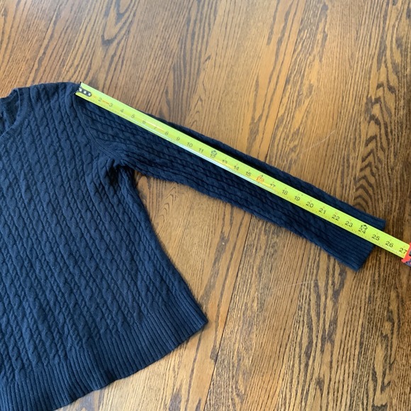 EXPRESS DESIGN‎ STUDIO Sweater Womens XL Wool Angora Cashmere Blend Cable Knit - Picture 5 of 8